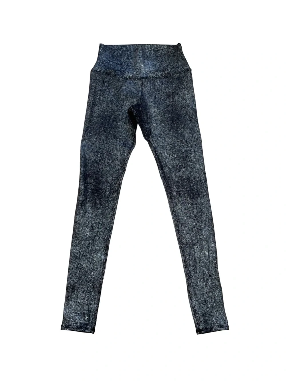 Alo black textured full length leggings